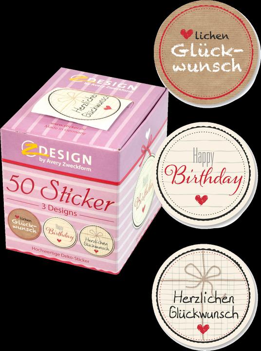 Produktbild Z-Design Sticker auf Rolle