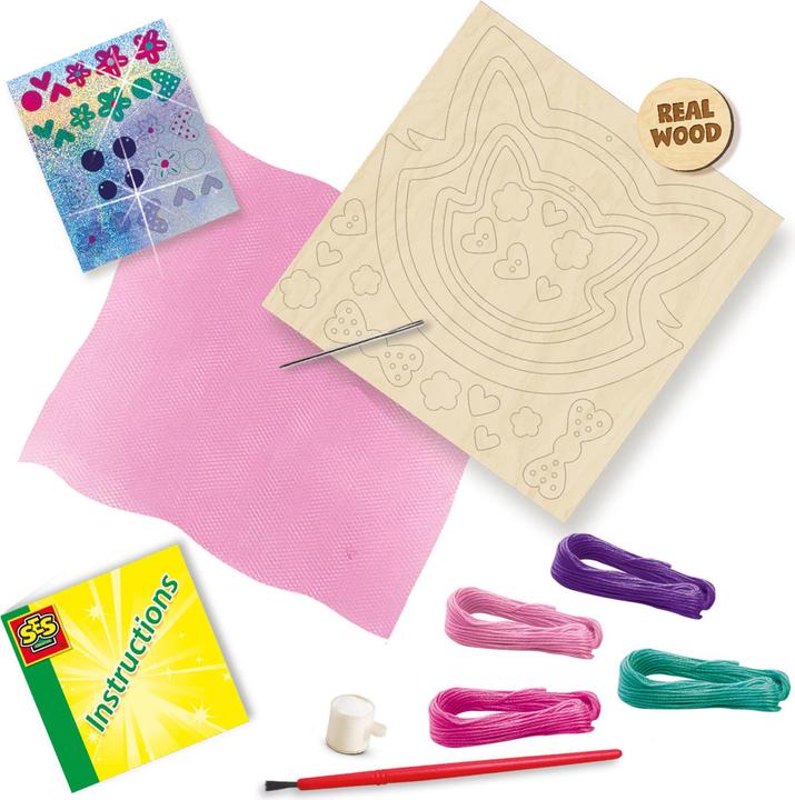 Produktbild Ses Stickerei auf Tüll