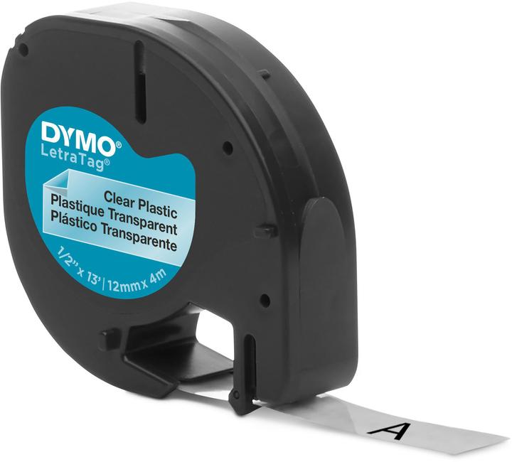 Produktbild Dymo Schriftband LetraTag (1.20 cm, Transparent)