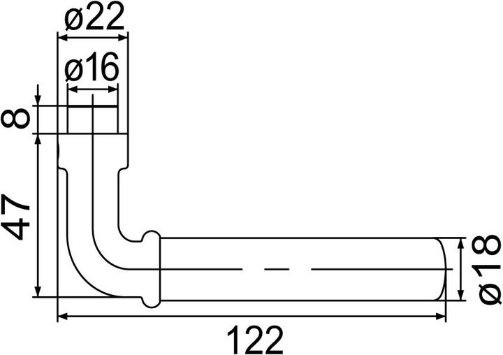 Produktbild Mega Türdrücker 32.210 (Türgarnitur)