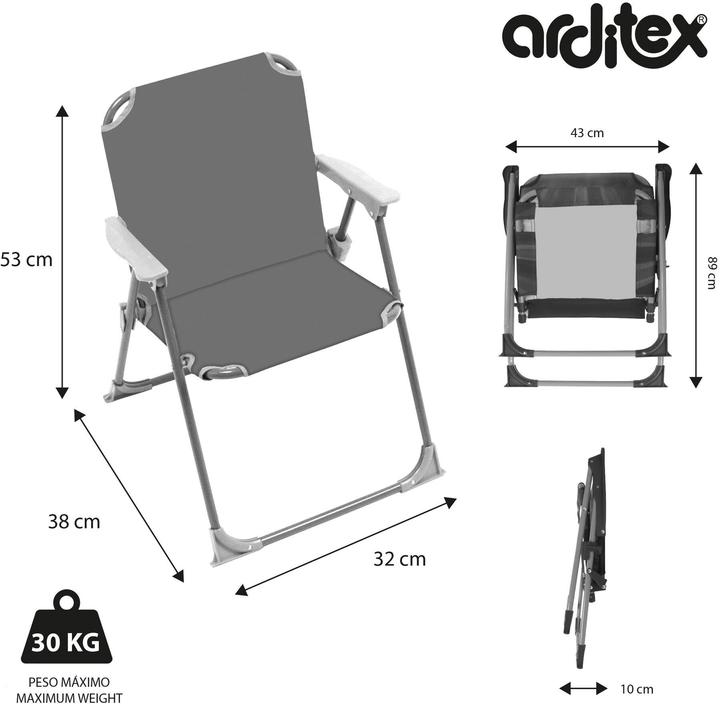 Actual product image Arditex Children's garden chair Disney: Mickey Mouse (High chair)