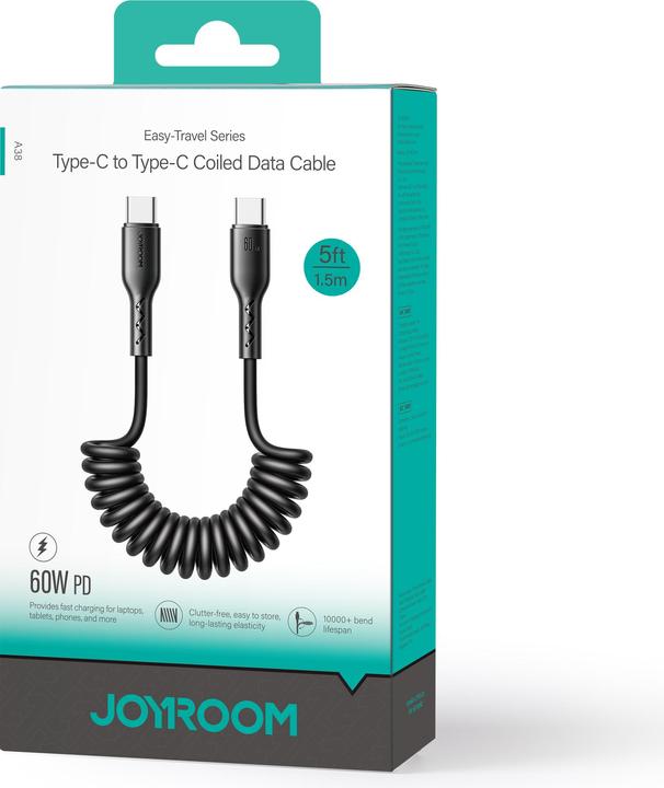 Actual product image Joyroom USB C – USB C (1.50 m, USB 3.2 Gen 1)
