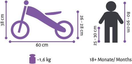 Actual product image Bikestar 2-in-1 (7")