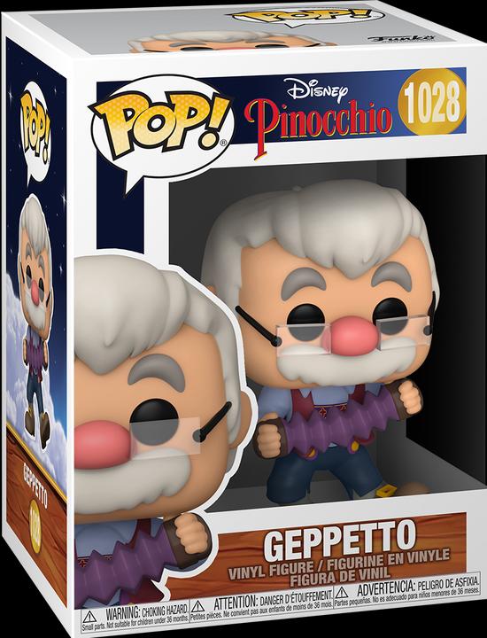 Image du produit Funko POP! - Pinocchio - 80th Anniversary: Geppetto w. Accrdion
