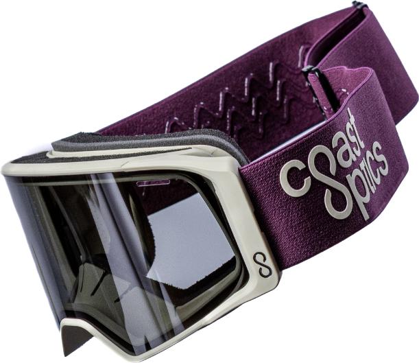 Produktbild Coast Optics Alta 2 Goggle Driftwood, Band violett mit Smoke und klarem Glas