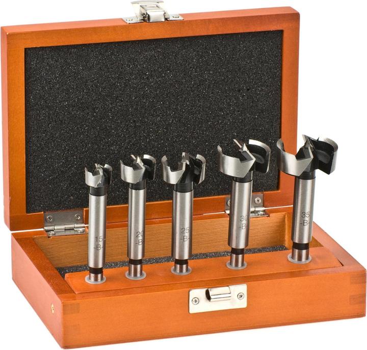 Produktbild kwb Forstnerbohrer-Satz 5-tlg 706000 (35 mm, 15 mm, 30 mm, 20 mm, 25 mm)