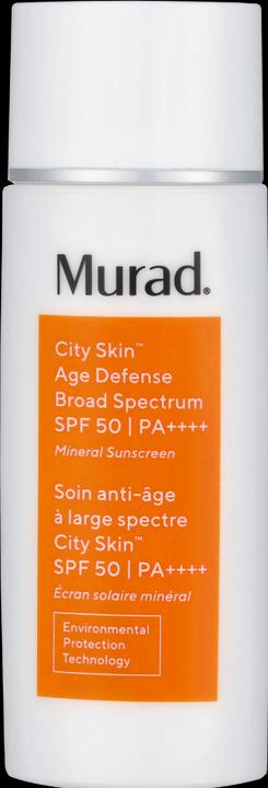 Actual product image Murad City Skin Age Defense Sunscreen SPF 50 I PA++++ 50 ml (Sun cream face, SPF 50, 50 ml)