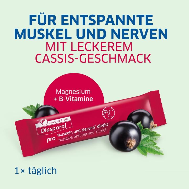 Produktbild magnesium diasporal Active (30 Stück, Granulat, 90 g)