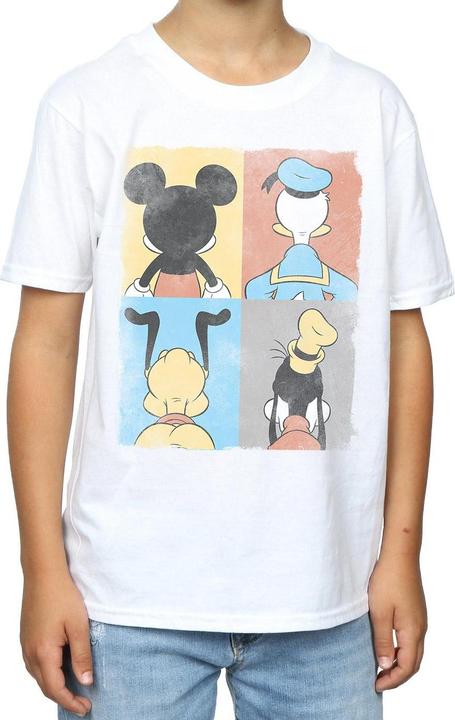 Actual product image Disney Boys Mickey Mouse Four Backs T-Shirt (152, 158)