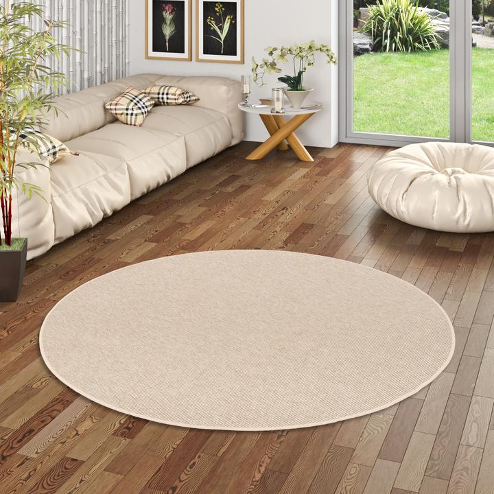 Actual product image Snapstyle Nature Sisal Look Carpet Taff Round (200 x 200 cm)