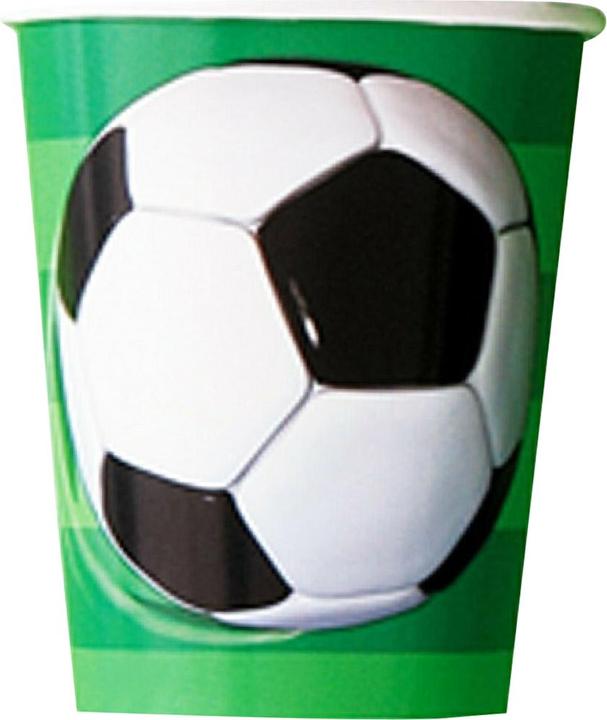 Produktbild Unique Party 3D Fussball Becher (8er Pack) (8 x)