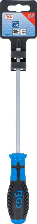 Actual product image BGS Screwdriver | internal Hexagon 5 mm | Blade Length 150 mm (Allen screw)