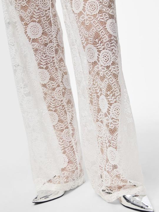 Produktbild Pieces Pcolline Hw Wide Lace Pants Exp Noos (M)