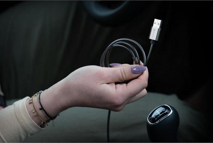 Immagine prodotto Forcell Cable F-ENERGY Metal C234 cable USB A to Type C QC3.0 2,4A 12W 1 m silver (1 m)