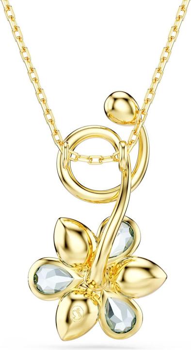 Produktbild Swarovski Idyllia Halskette Verschiedene Schliffe Blume Blau Gold (Swarovski Metall)
