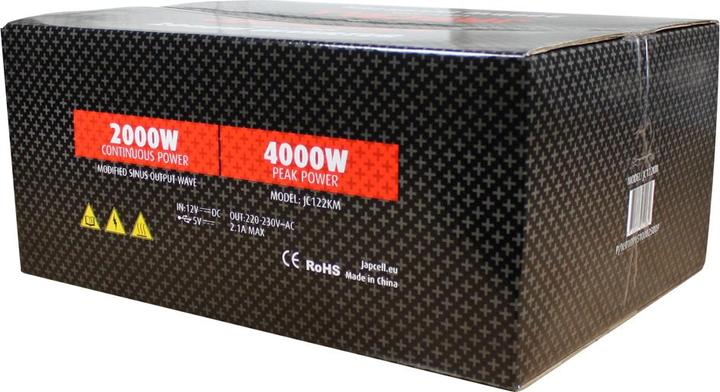 Produktbild Japcell Inverter für Auto 12V auf 230V