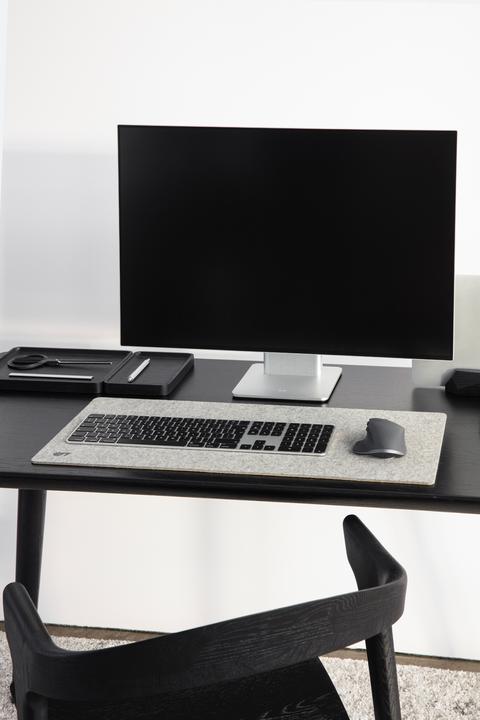 Produktbild Oakywood Classic Desk - Klassischer Schreibtisch aus Massivholz - Schwarz / 120x60 - (120 x 60 cm)