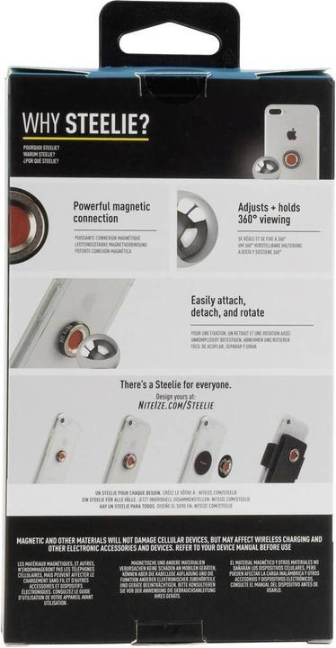 Actual product image Nite Ize Steelie Squeez Dash Kit