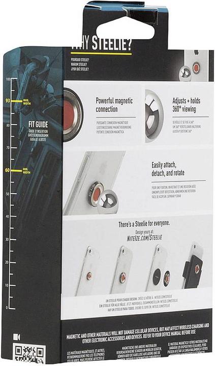 Actual product image Nite Ize Steelie Squeez Dash Kit