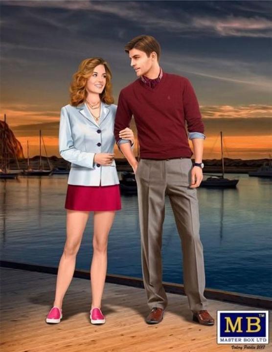 Actual product image Master Box Bob and Sally