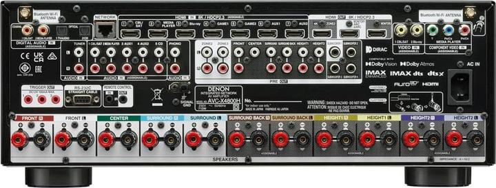 Produktbild Denon AVC-X4800H (9.4 Kanal, AM, FM)