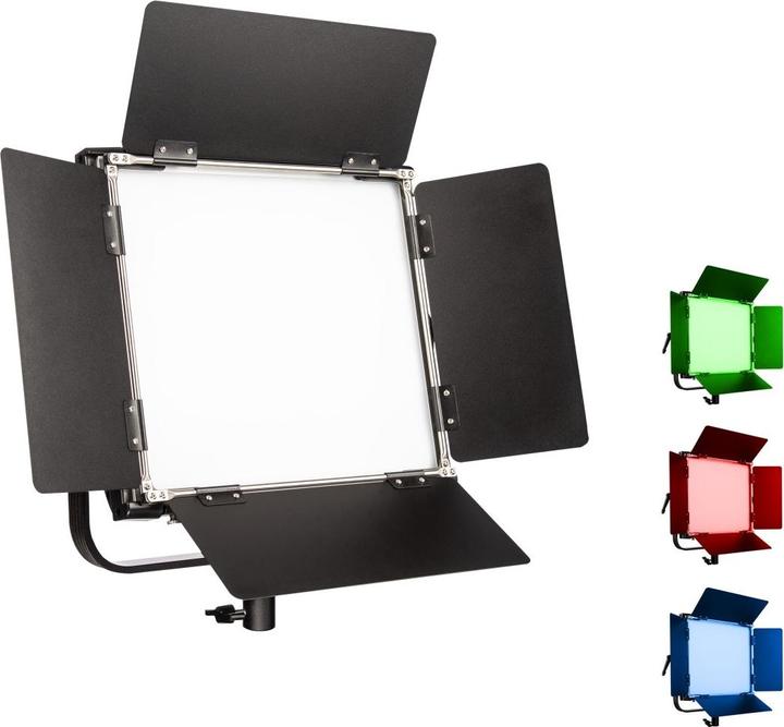 Actual product image Walimex LED Rainbow 50W RGBW Set 1 (1x Rainbow 50W, 1x Lamp Stand GN-806) (Surface luminaire)