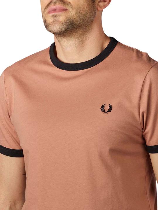 Actual product image Fred Perry Ringer T-Shirt black (XL)