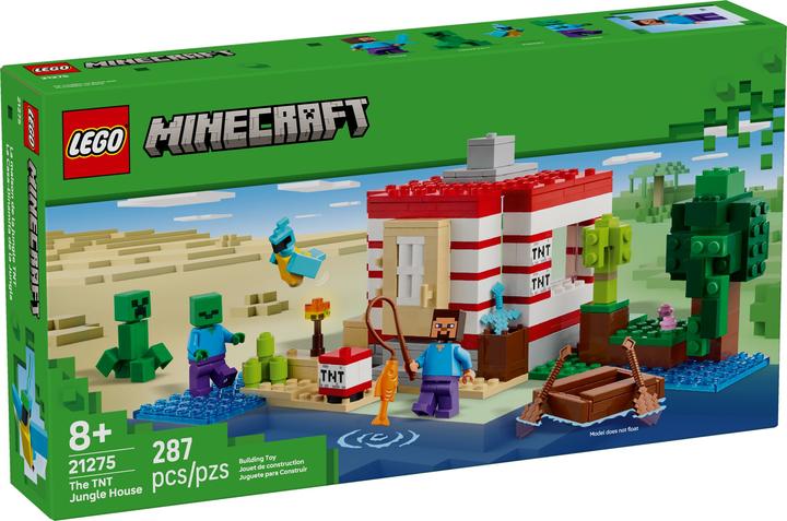 Actual product image LEGO Das TNT-Dschungelhaus (21275, LEGO Minecraft)