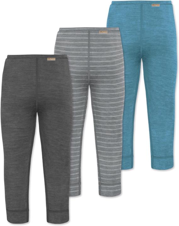 Produktbild Normani 3er Pack Baby Merino Hose Unterhose „Tihoi" - 9509 (86)