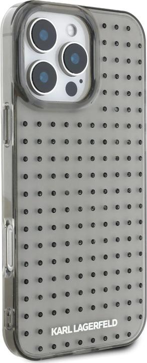 Produktbild Karl Lagerfeld IML Transparent Hard Case with Allover Studs - iPhone 16 Pro Max (Apple iPhone 16 Pro Max)