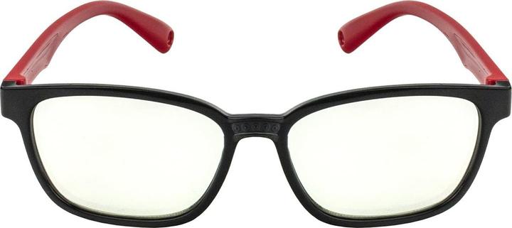 Produktbild JTI Anti-Blaulicht-Brille für Kinder - Schwarz und Rot