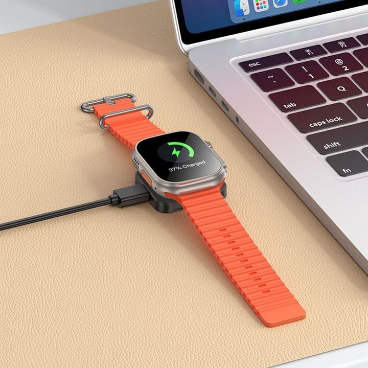 Actual product image Hoco Case universal for sports wireless charger compatible with APPLE iWatch 2,5W CQ16C black
