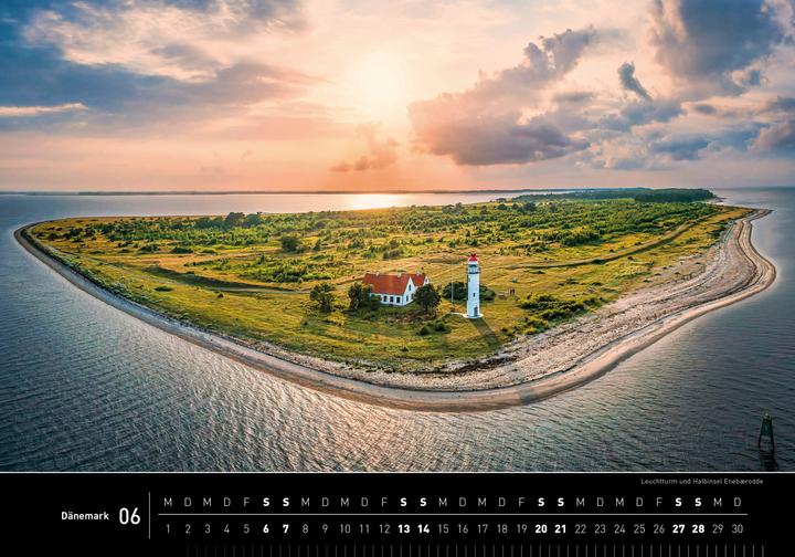Produktbild Dänemark Premiumkalender 2026 (50 x 35 cm, Deutsch)