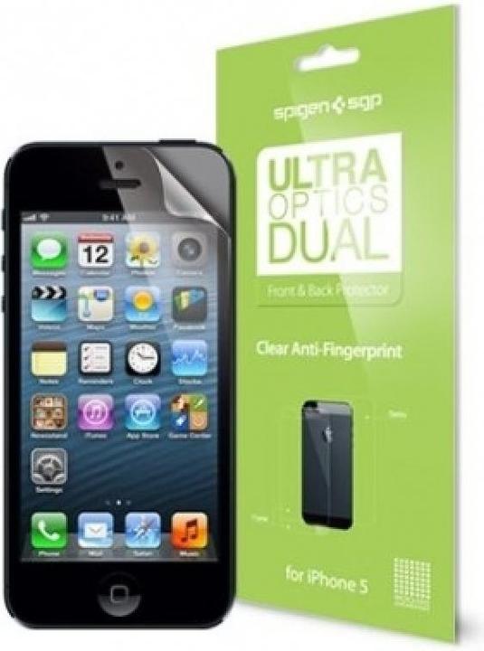 Immagine prodotto Spigen Steinheil iPhone SE 5S SGP Pellicola protettiva anti-impronte digitali fronte e retro (1 Pezzo/i, Apple iPhone SE)