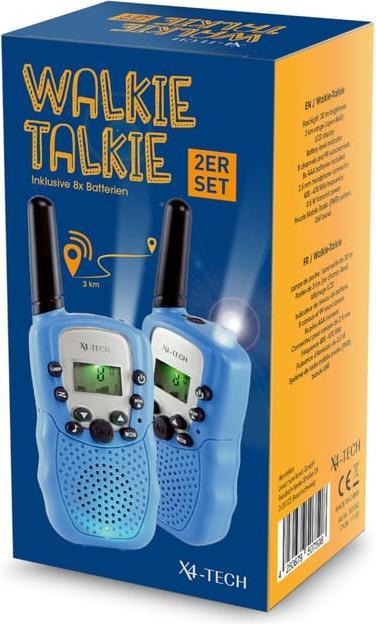Actual product image X4 Tech 701953 PMR radio set of 2 (3 km)