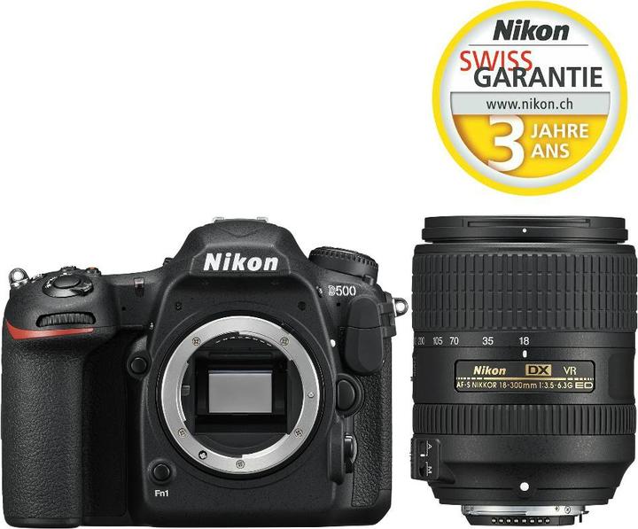 Nikon D500 18-300mm f/3.5-6.3G Kit