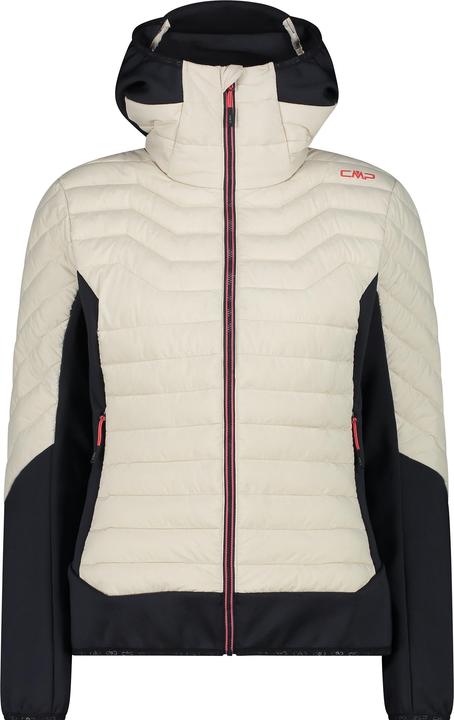 Actual product image CMP Campagnolo Women's Jacket Hybrid Fix Hood 34Z2486 (40, M)