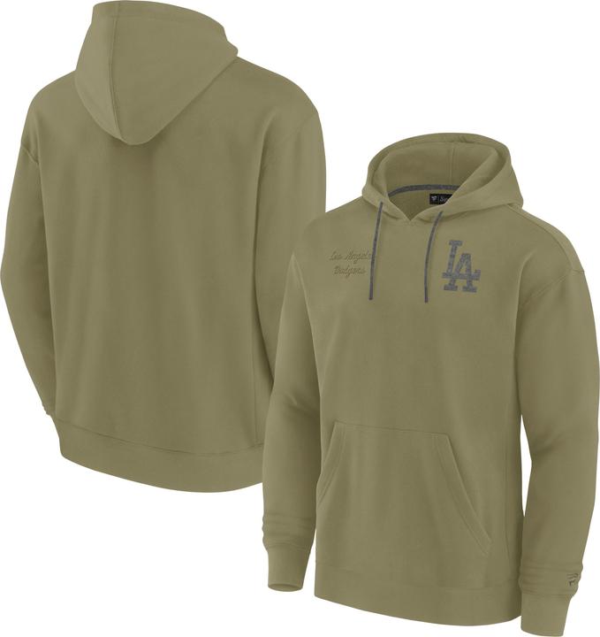 Fanatics Los Angeles Dodger Heritage Fleece Pullover Hoodie L (L)