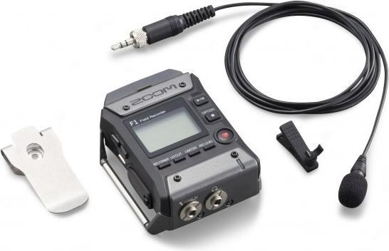 Actual product image Zoom F1-LP Field Recorder with lavalier microphone (Handheld)