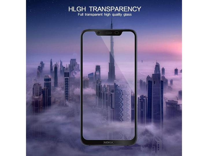 Produktbild Screenguard Nokia 8.1 Full Screen Panzerglas Schutzfolie 2.5D 9H (1 Stück, Nokia 8.1)