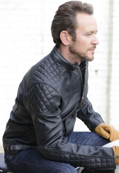 Actual product image Oxford Hampton Leather Jacket (Men, L)