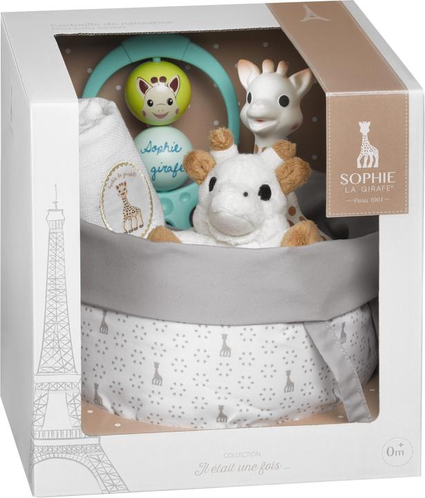 Actual product image Sophie la girafe Birth basket