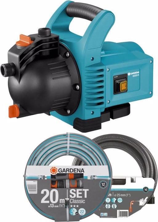 Produktbild Gardena Classic Gartenpumpen-Set 3000/4 (Gartenpumpe)
