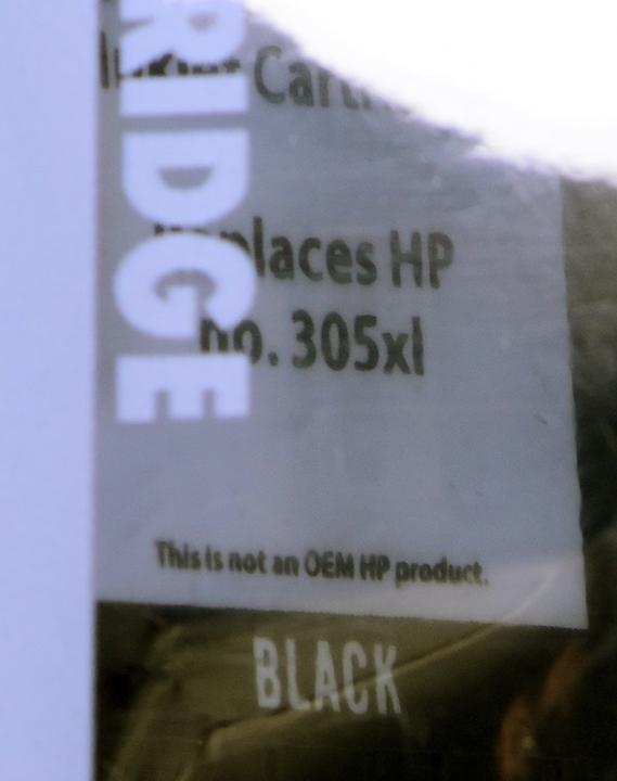Actual product image Superbulk Ink for HP 305XL 3YM62AE reg SPB-305XLB 18 ml black