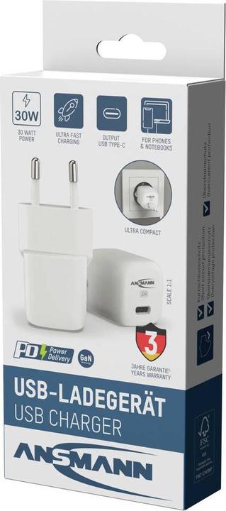 Produktbild Ansmann Ladeger?t USB HC130PD mini 3A/30W/1 Port (30 W)
