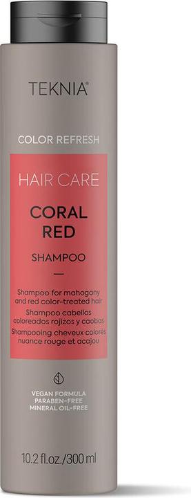 Actual product image Lakmé Teknia Colour Refresh Coral Red Shampoo 300 ml (300 ml, Liquid shampoo)