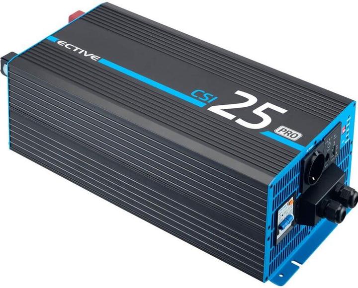 Immagine prodotto Ective CSI 25 PRO 2500W/12V inverter sinusoidale con circuito di priorità di rete e caricabatterie