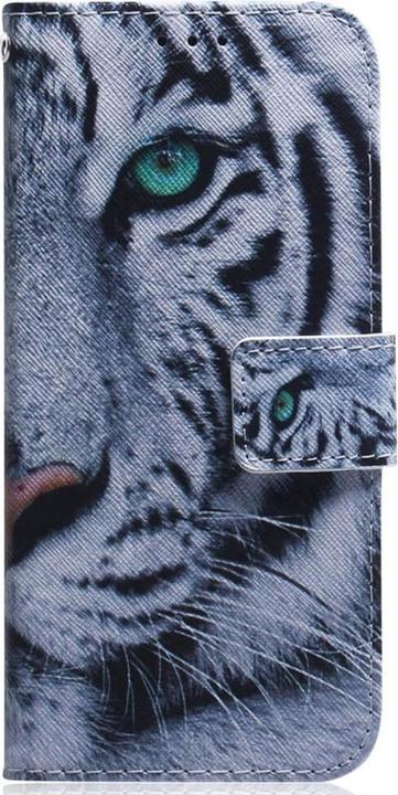 Actual product image Cover-Discount Nokia G42 - Leather Case Cover Tiger-Copy (Nokia G42)