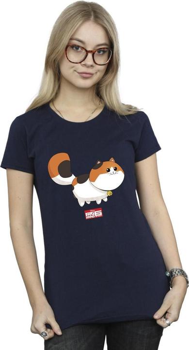 Immagine prodotto Disney Big Hero 6 Baymax Kitten Pose Maglietta Donna (S)
