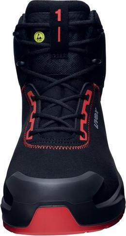 Produktbild Uvex Sports uvex 1 x-craft Stiefel S3L 68044 schwarz, rot Weite 14 Grösse 49 (S3, 49)